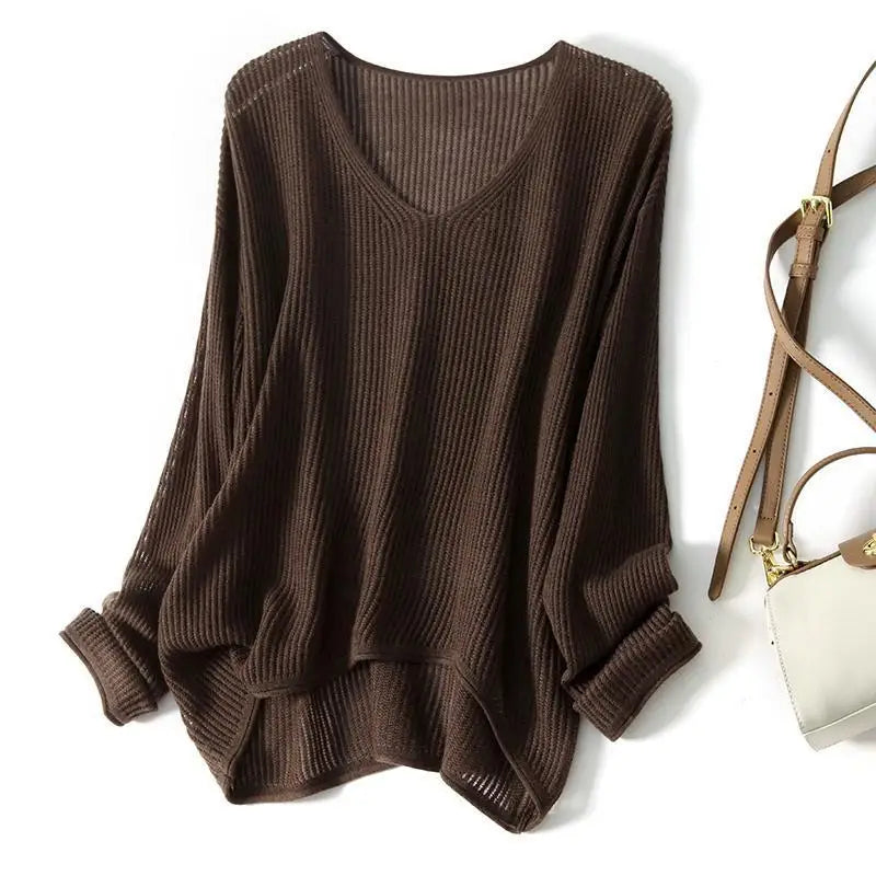 Monique Hollow Knit Top