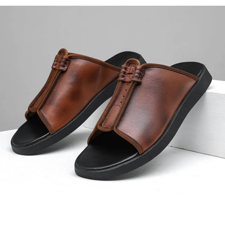 Lerici Leather Slippers