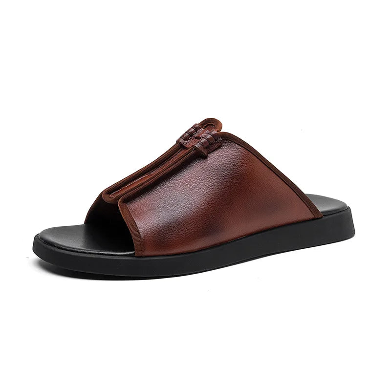 Lerici Leather Slippers