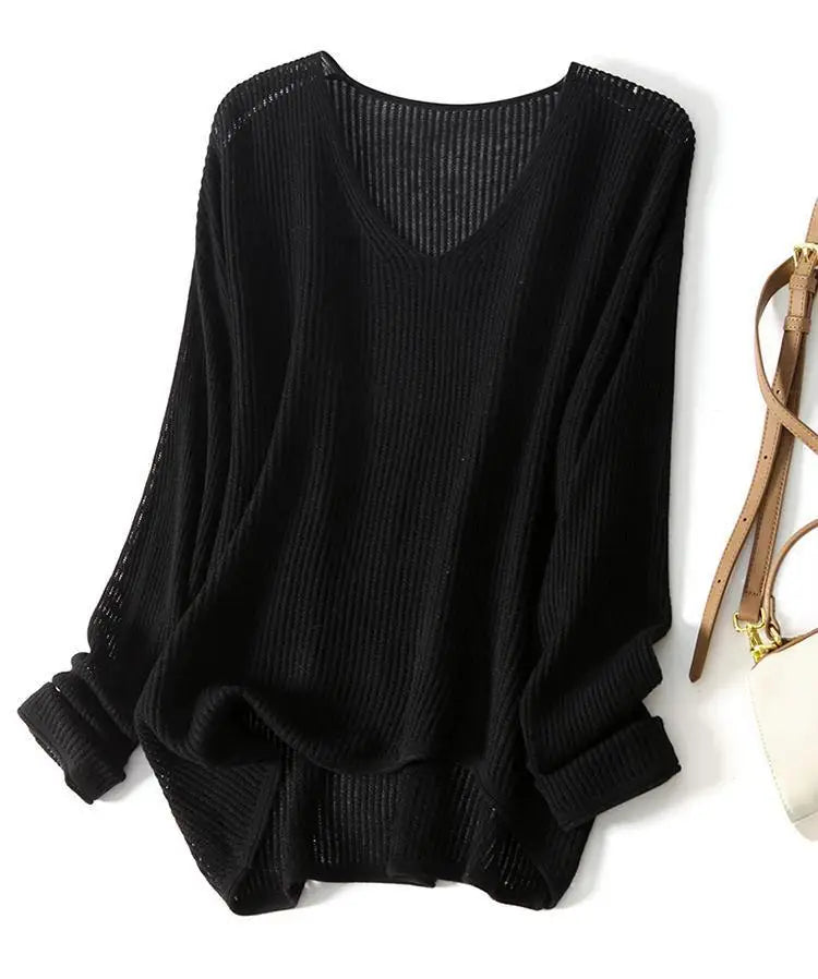 Monique Hollow Knit Top