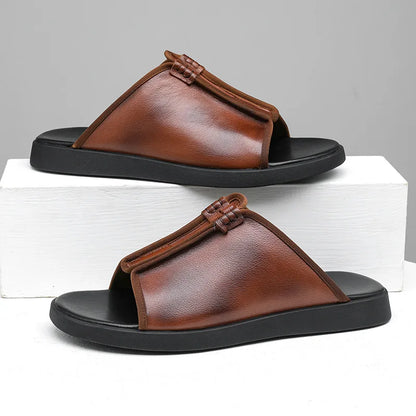 Lerici Leather Slippers