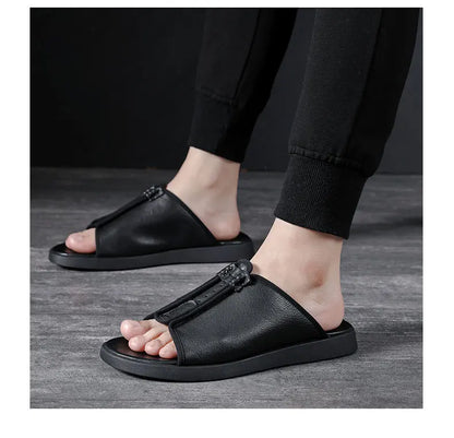 Lerici Leather Slippers