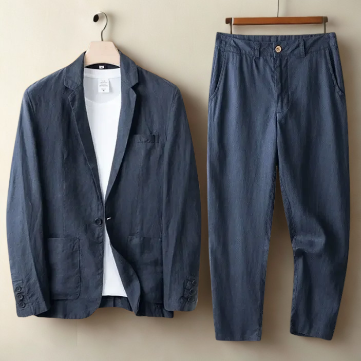 Italian Meadow Linen Suit